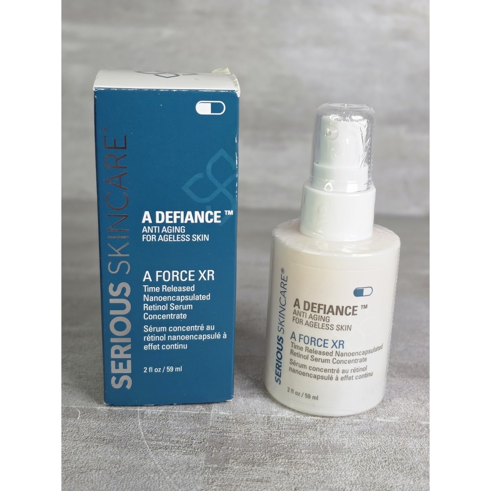 Serious Skincare A Defiance A Force XR Retinol Serum 2 oz Anti Aging SEALED